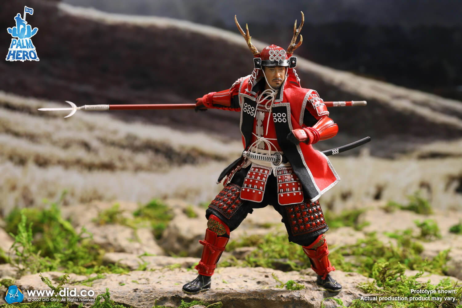 DID XJ80015 1/12 Palm Hero Japan Samurai Series - Sanada Yukimura