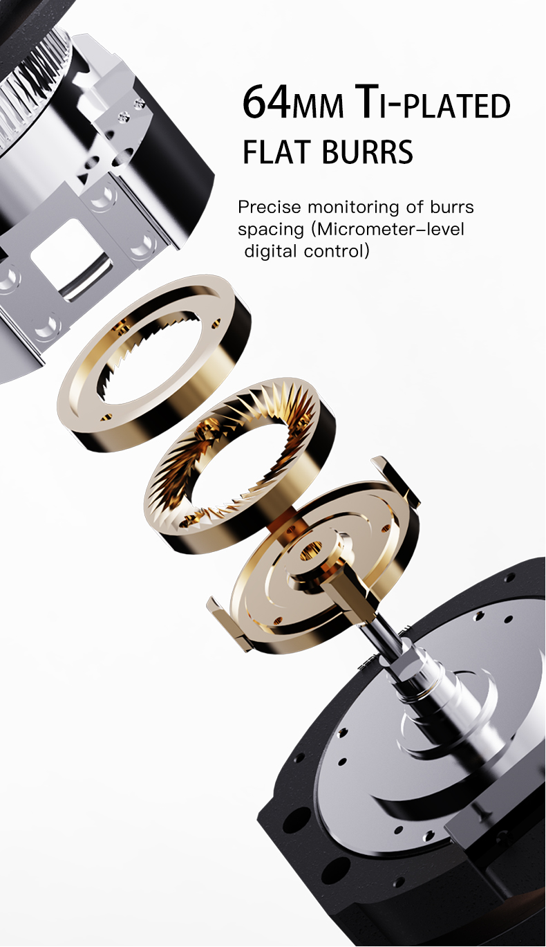 APRESSO x MILO II Coffee Grinder with 64MM Burrs