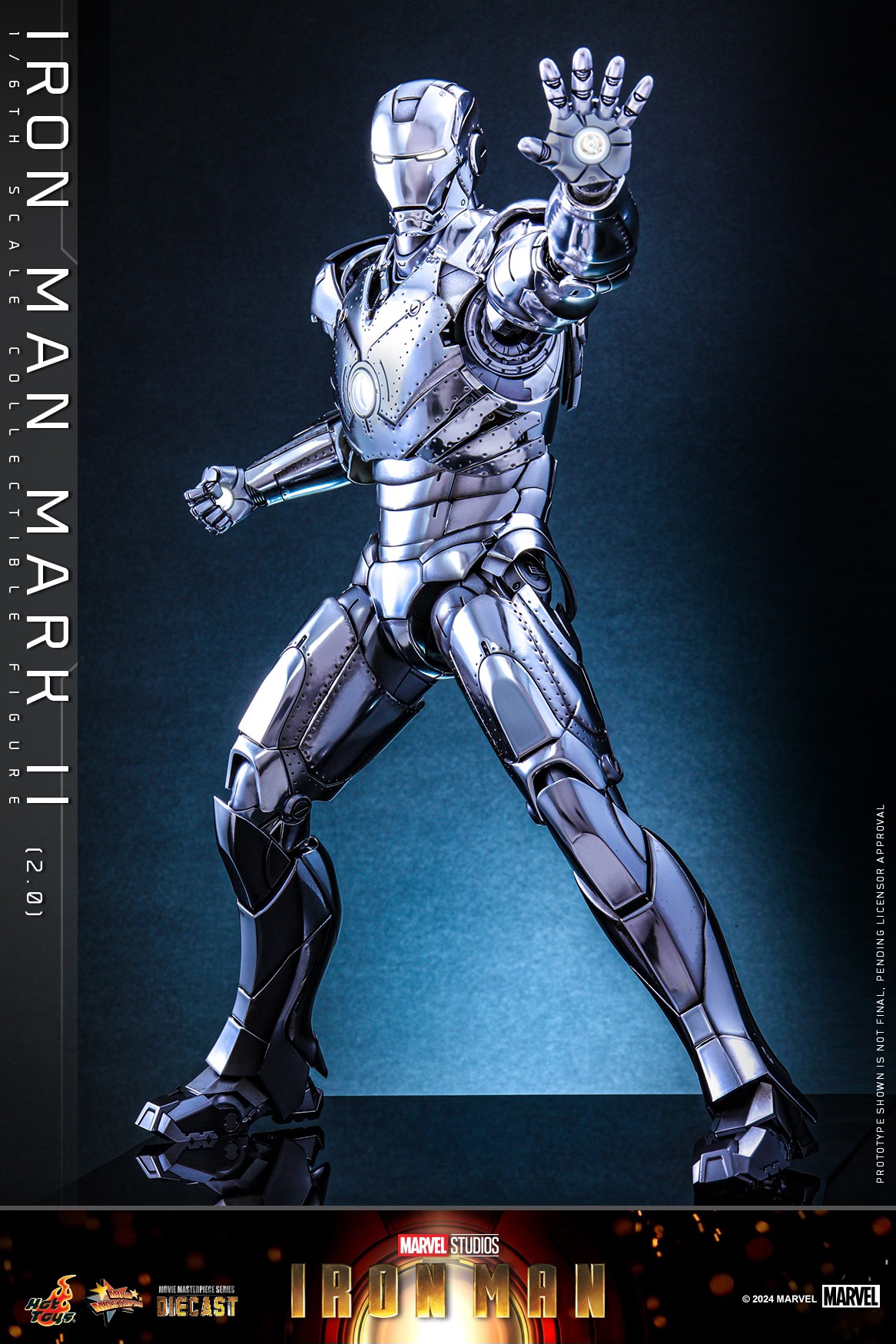 Hot Toys MMS733D59 1/6 Iron Man - Iron Man Mark II (2.0)