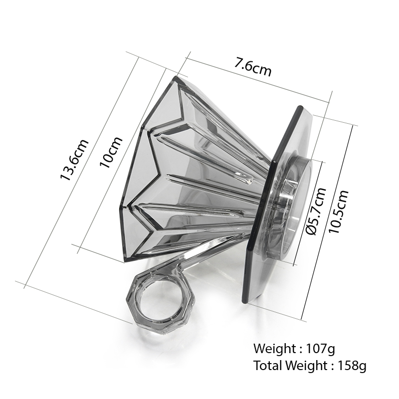 Octagon coffee Filter cup size 1-2 cup