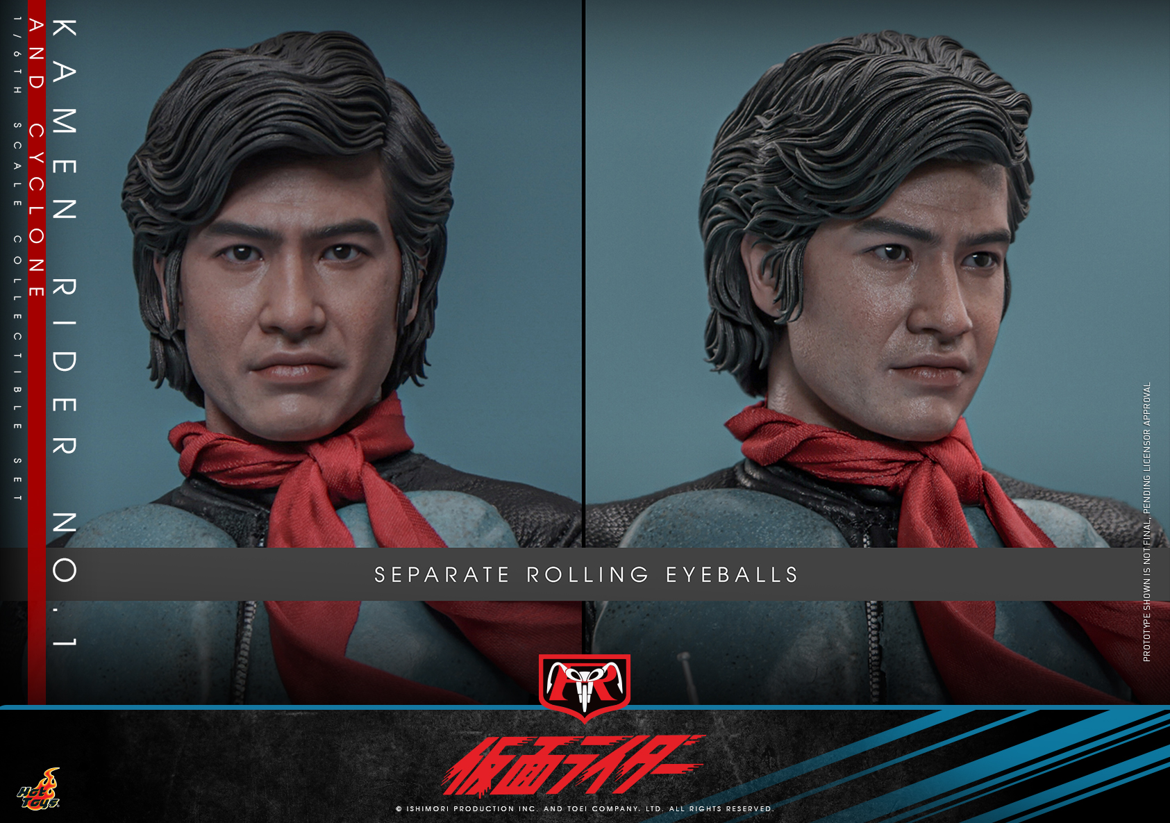 Hot Toys TMS148 Kamen Rider - Kamen Rider No. 1 and Cyclone