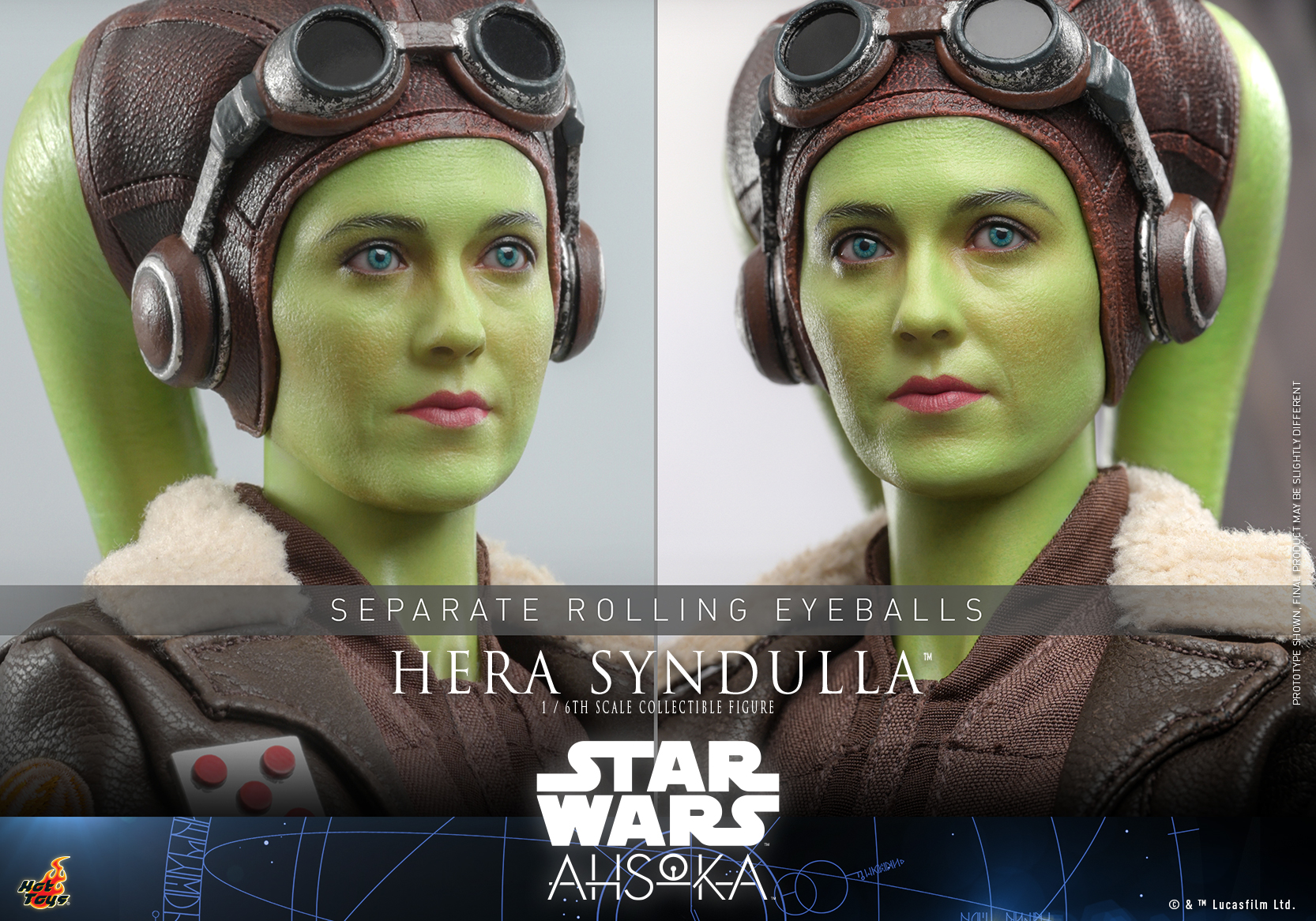 Hot Toys TMS113 1/6 Star Wars: Ahsoka - Hera Syndulla