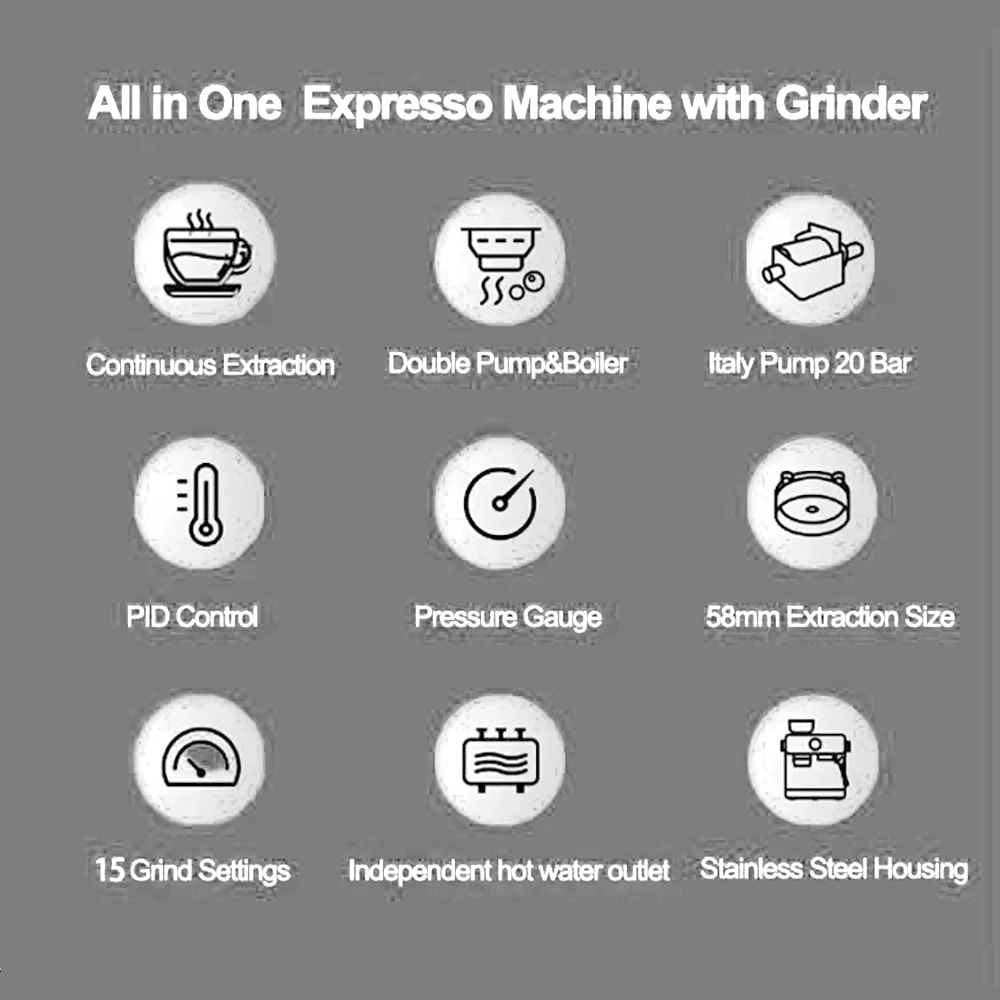 APRESSO AIO Espresso machine 1 group