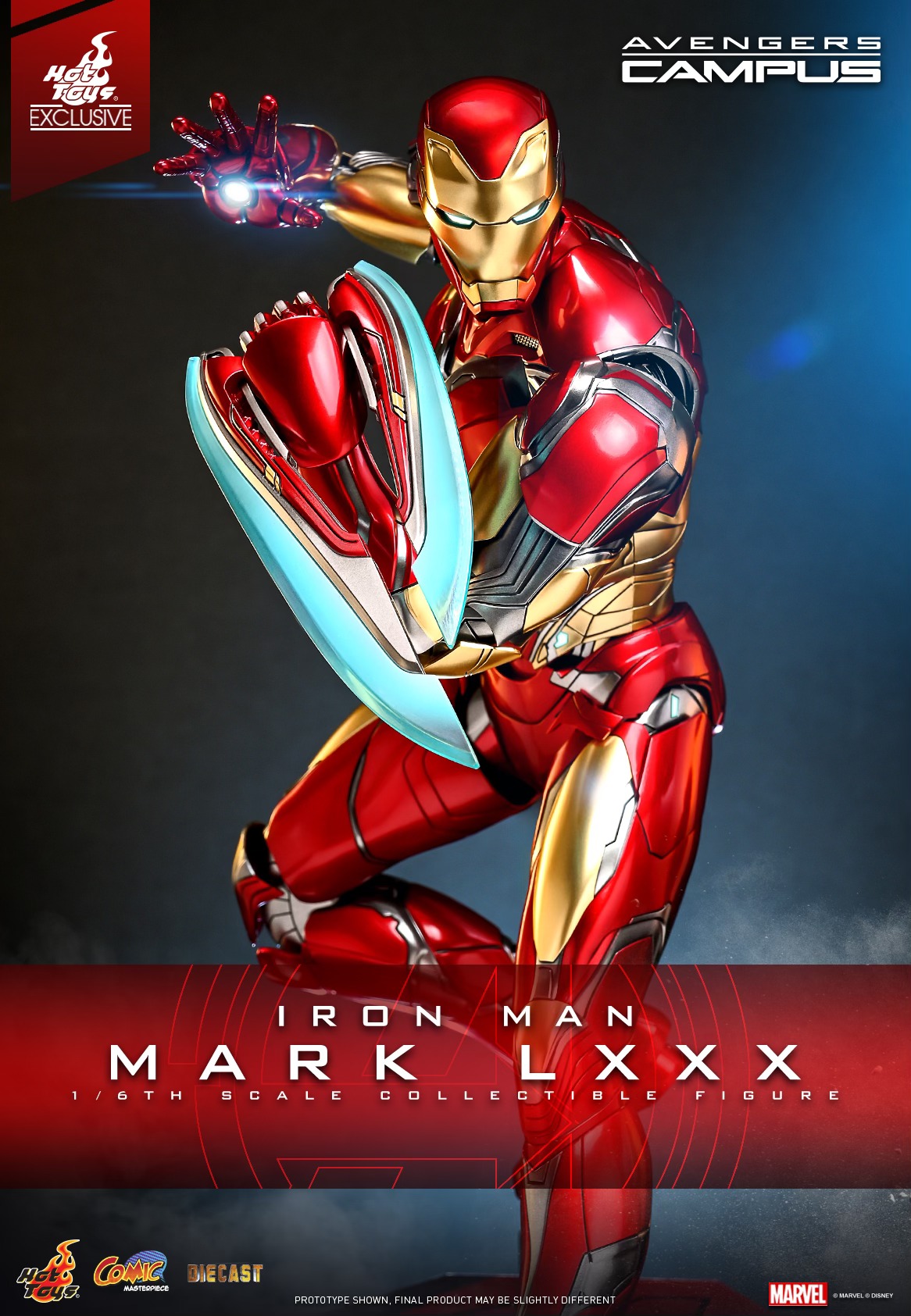 Hot Toys CMS018D60 1/6 Avengers Campus - Iron Man Mark LXXX [Hot Toys Exclusive]