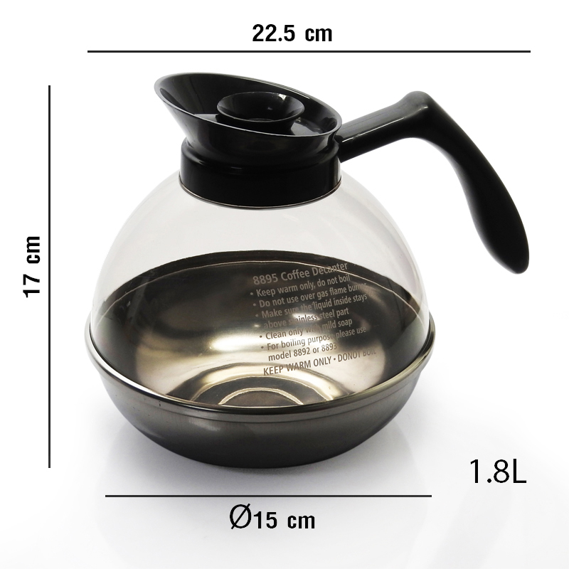 Coffee Decanter for share coffee and tea 1.8L