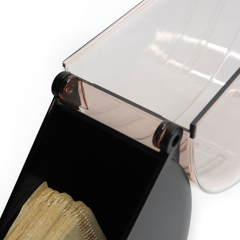 Plastic Coffee filter paper holder with magnet base