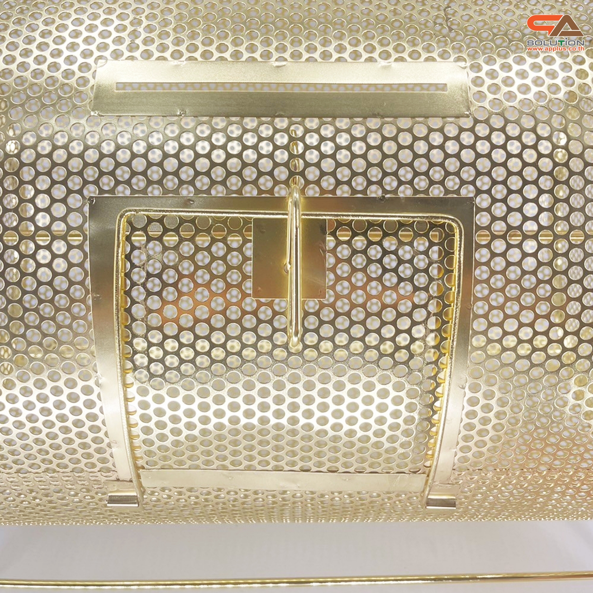 เช่ากล่องจับรางวัล จับฉลาก สีทอง ขนาด (W)54 X (L)41 X (H)45 cm. หมุนได้ 360 องศา