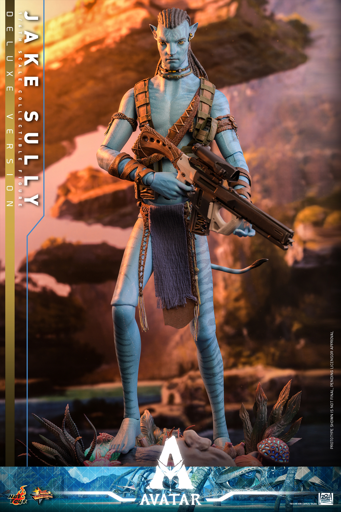 Hot Toys MMS684 1/6 Avatar: The Way of Water - Jake Sully (Deluxe Version)