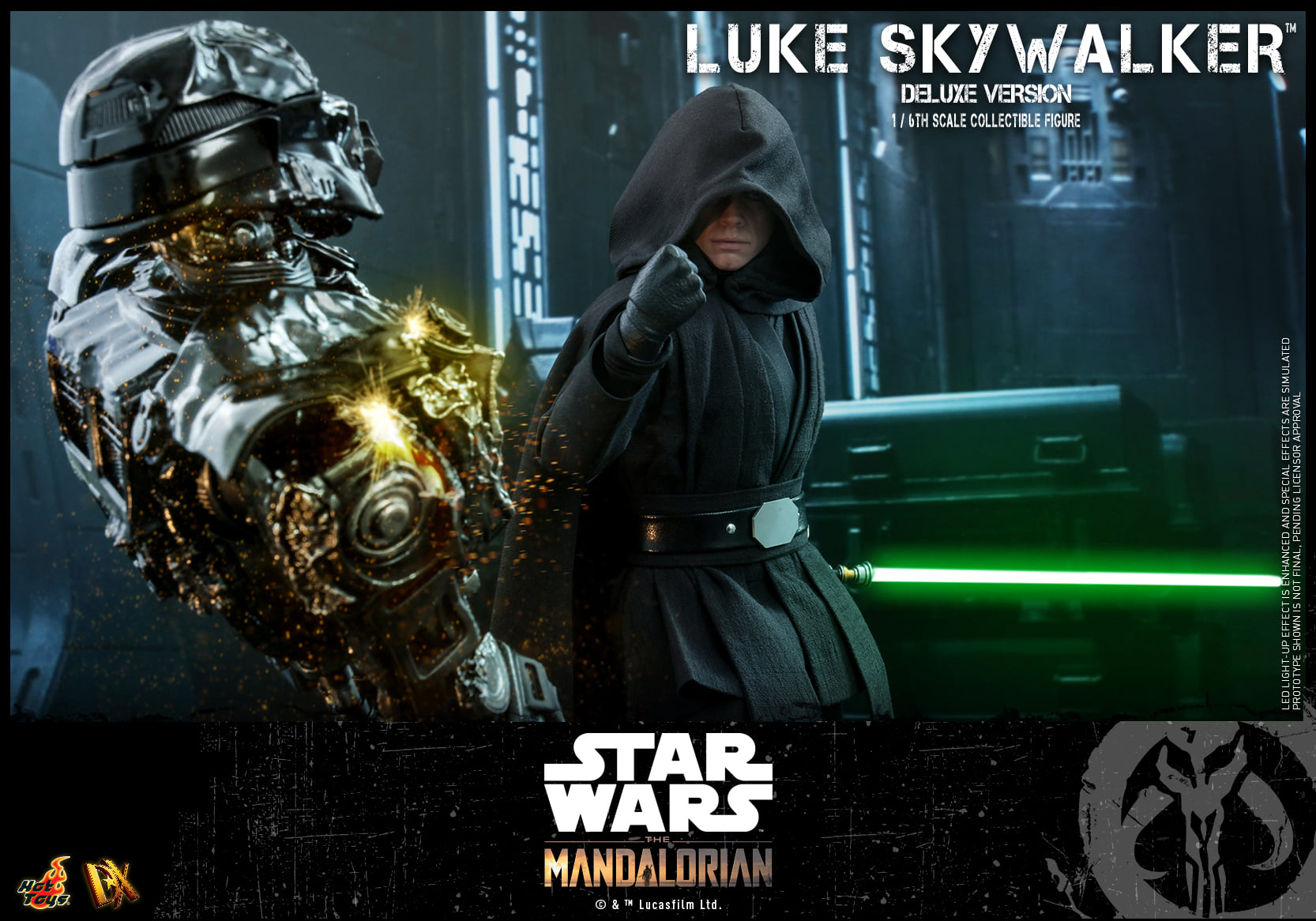 Hot Toys DX23 1/6 Star Wars: The Mandalorian™ - Luke Skywalker™ (Deluxe Version)