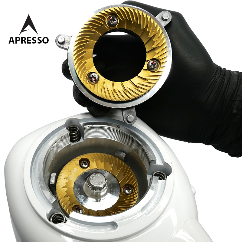 Digital touch screen coffee grinder machine -Burrs 64 mm.