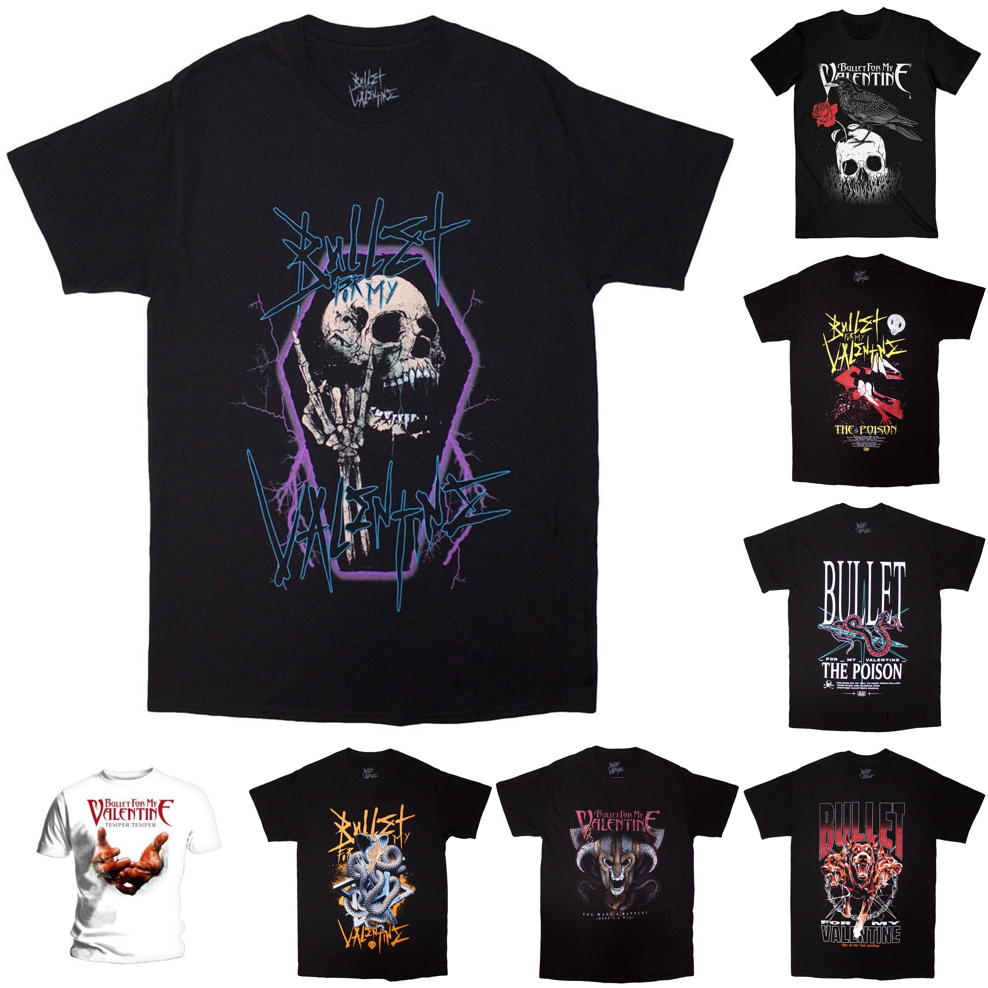 [PREORDER] เสื้อวง BULLET FOR MY VALENTINE T-SHIRT ลิขสิทธิ์แท้ UK รวมลายสุดฮิต