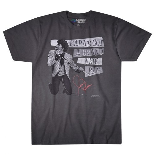 🇺🇸[PREORDER] เสื้อวง JAMES BROWN T-SHIRT รวมลายสุดฮิต ลิขสิทธิ์แท้ LIQUID BLUE จาก USA