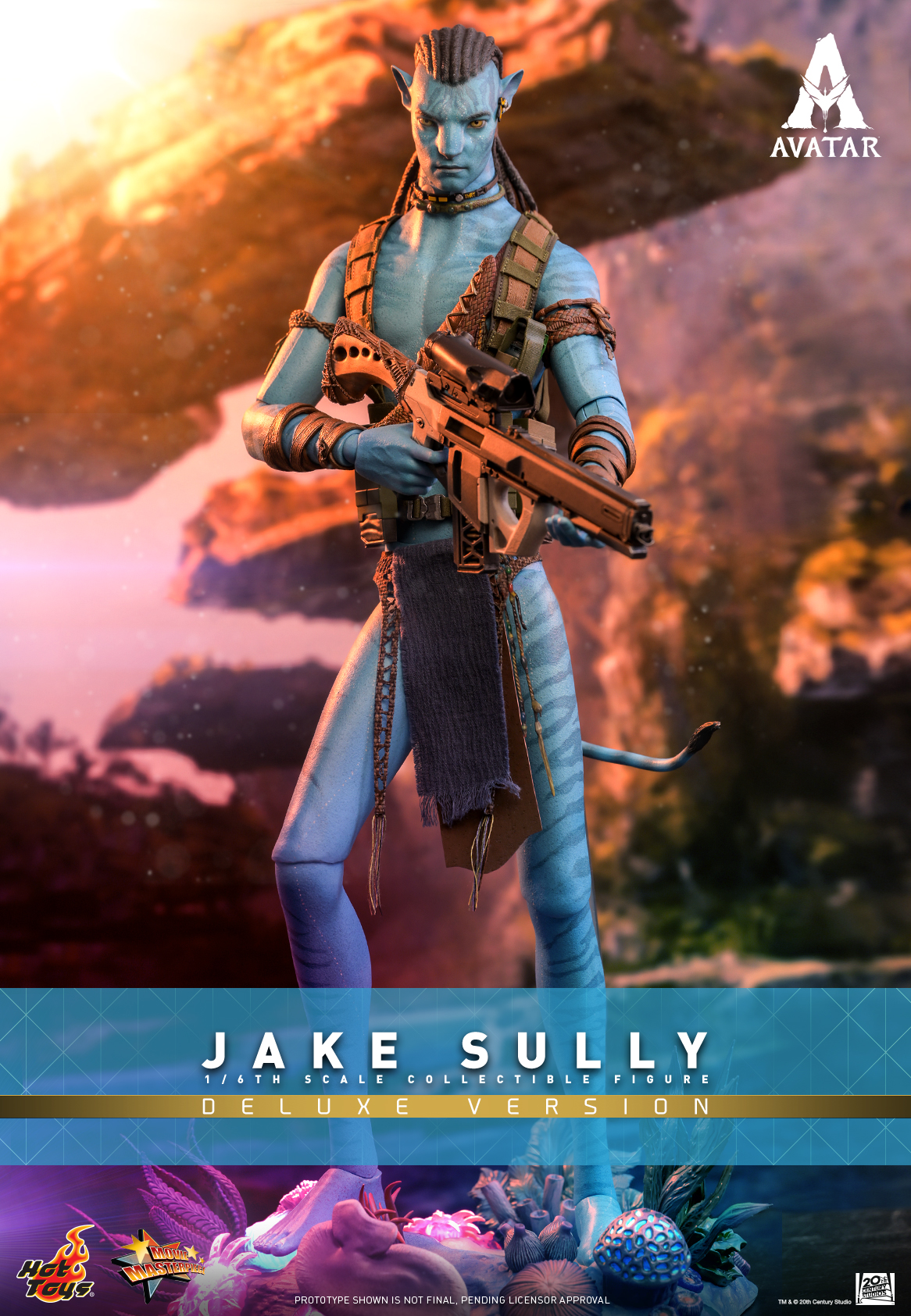 Hot Toys MMS684 1/6 Avatar: The Way of Water - Jake Sully (Deluxe Version)