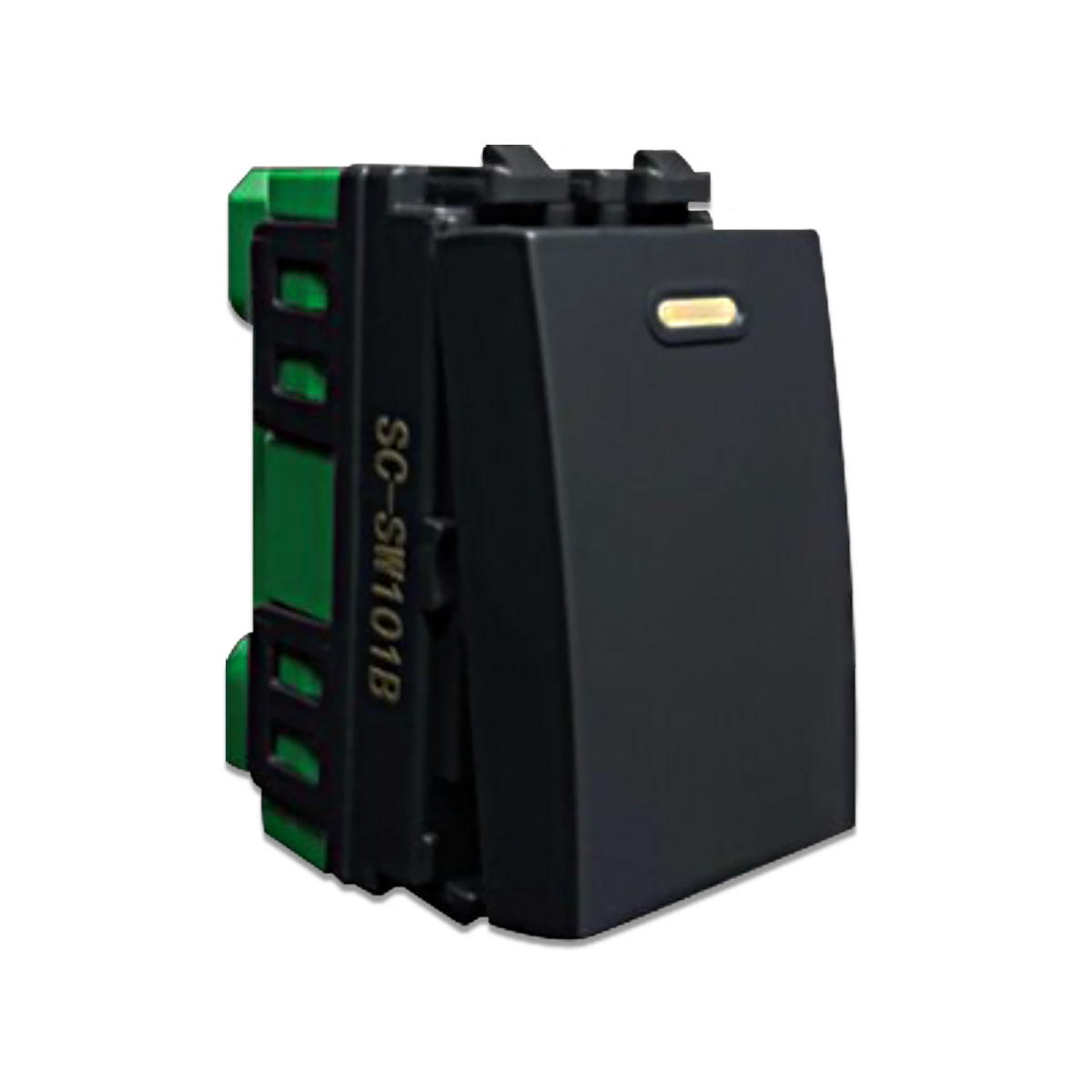 NANO สวิตซ์ 1 ทาง ขนาด 1 ช่อง Classic series สีขาว รุ่น SC-SW101 (20 ชิ้น/กล่อง)