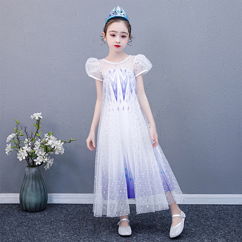 ชุดเจ้าหญิงเอลซ่า ภาค 2 Snow Queen รุ่นแขนตุ๊กตา