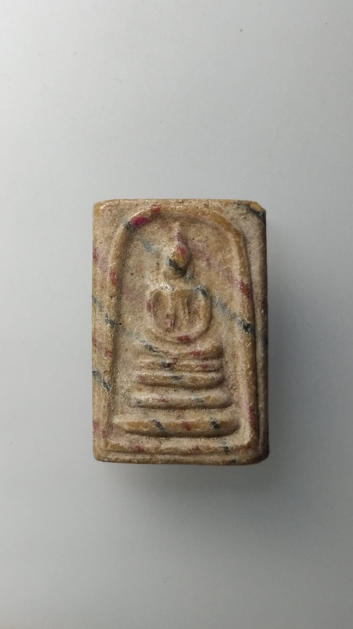 G562 พระสมเด็จสายรุ้ง หลังยันต์ห้า หลวงพ่อกวย วัดโฆสิตาราม จ.ชัยนาท