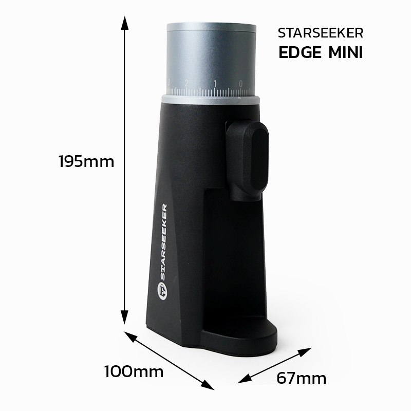 🇹🇭 STARSEEKER EDGE Mini เครื่องบดกาแฟพกพา – เฟืองบดทรงกรวย 38 มม. | ชาร์จเร็ว USB-C | บดได้สูงสุด 50 แก้วต่อการชาร์จ