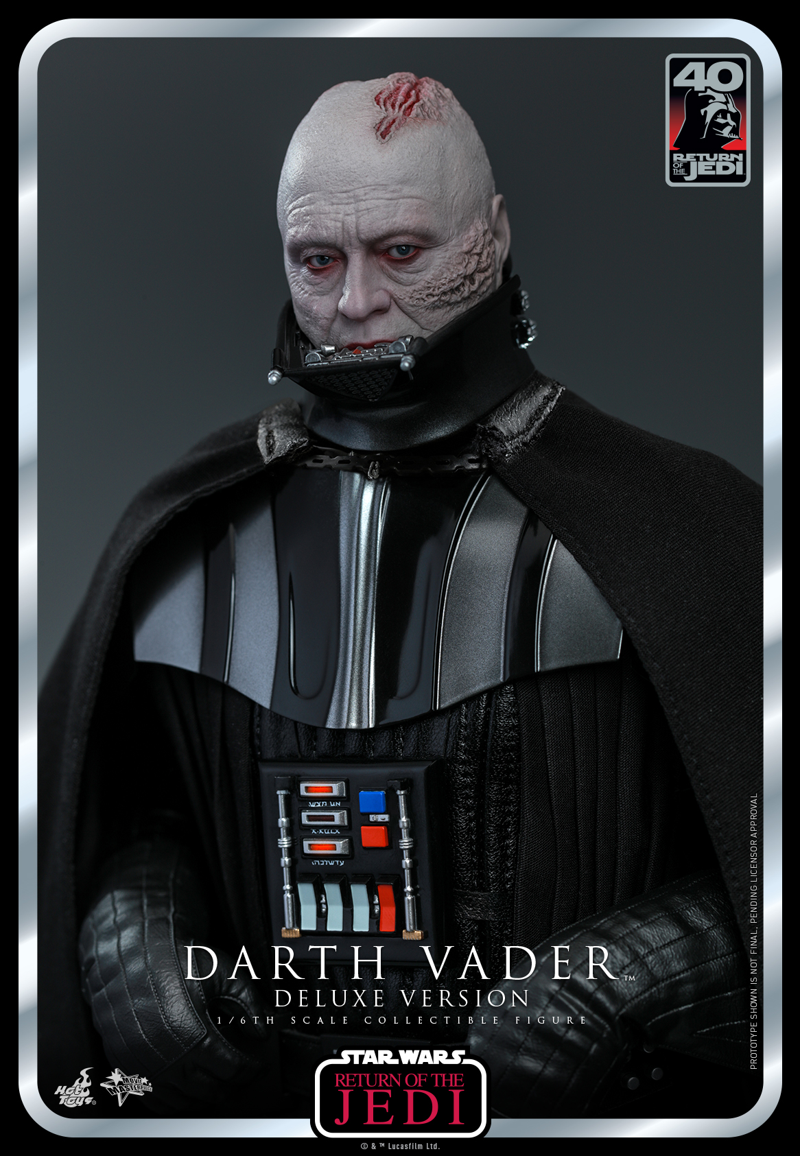 Hot Toys MMS700 1/6 Star Wars Episode VI: Return of the Jedi ™ - Darth Vader™ (Deluxe Version)
