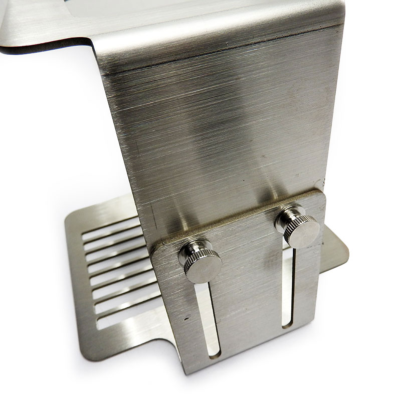 Drip cup holder, stainless steel, height-adjustable