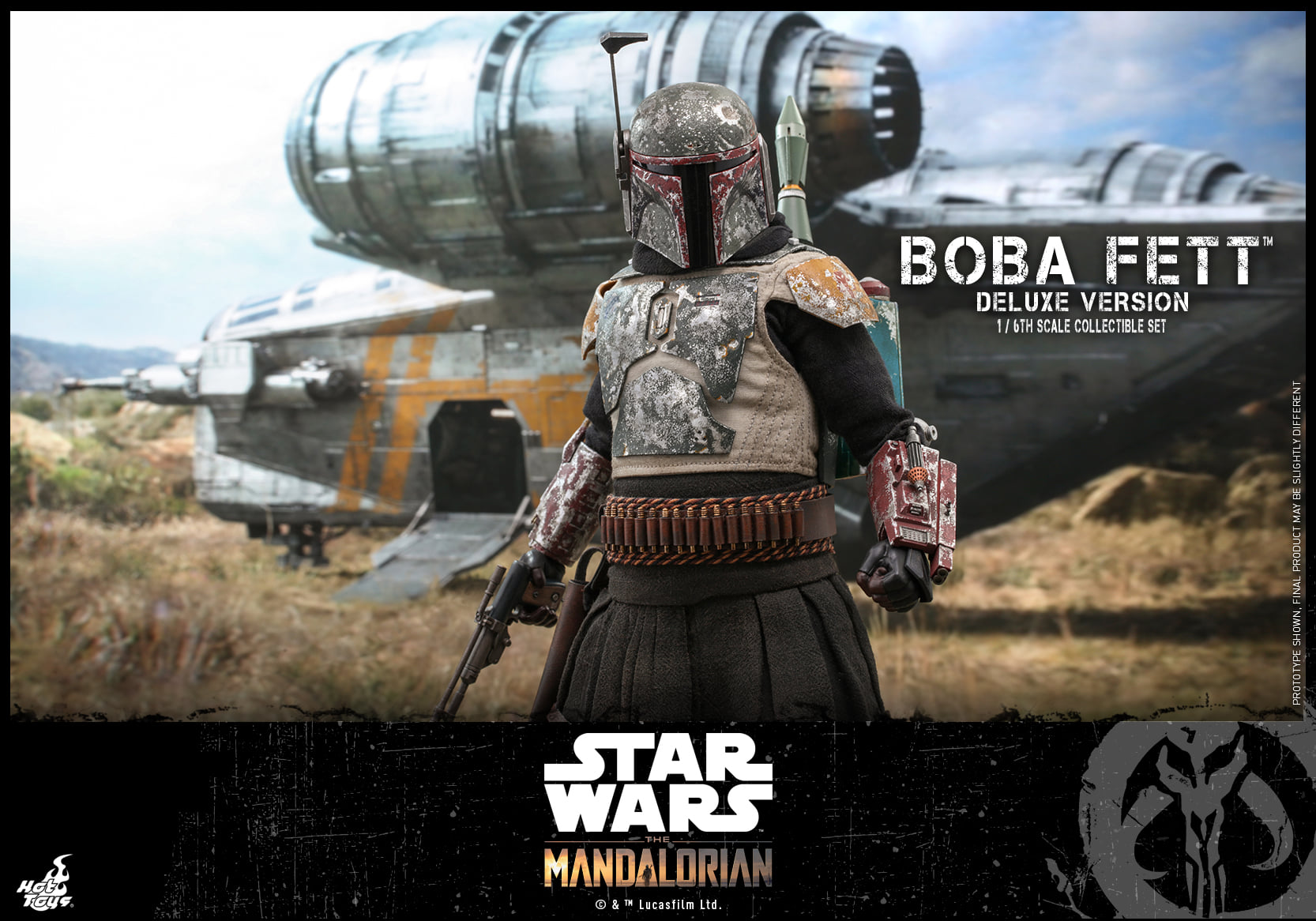 Hot Toys TMS034 1/6 Star Wars: The Mandalorian™ - Boba Fett (Deluxe Version)