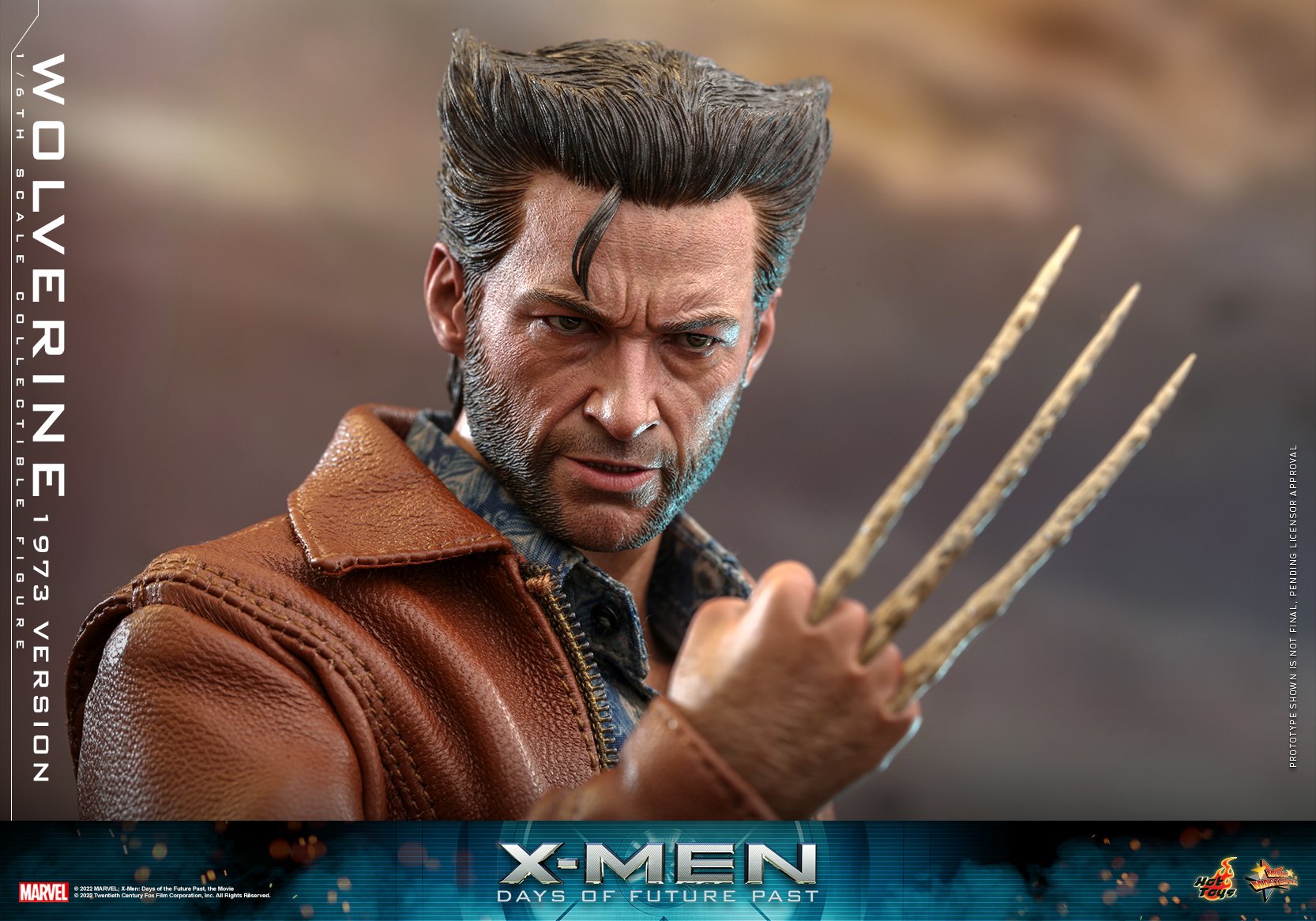 Hot Toys MMS659B 1/6 X-Men: Days of Future Past - Wolverine 1973 Version [Special Edition Bonus]
