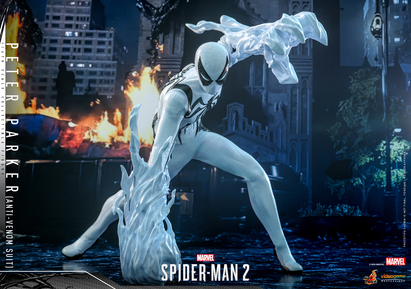 Hot Toys VGM69 Marvel's Spider-Man 2 - Peter Parker (Anti-Venom Suit)
