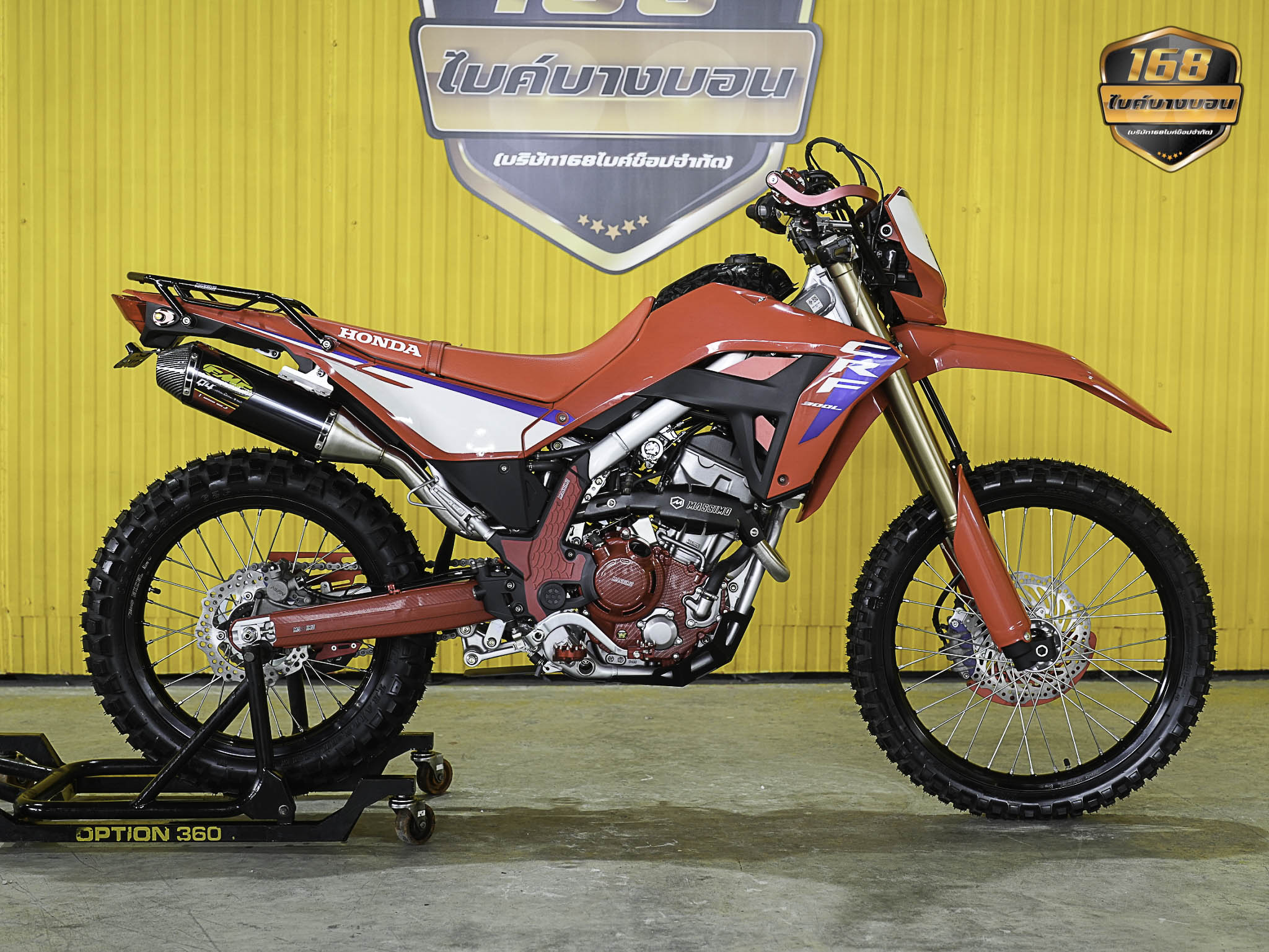 NEW Honda CRF300 L 2025 (รถป้ายเเดงเเต่งให้ครบ สด-ผ่อน )