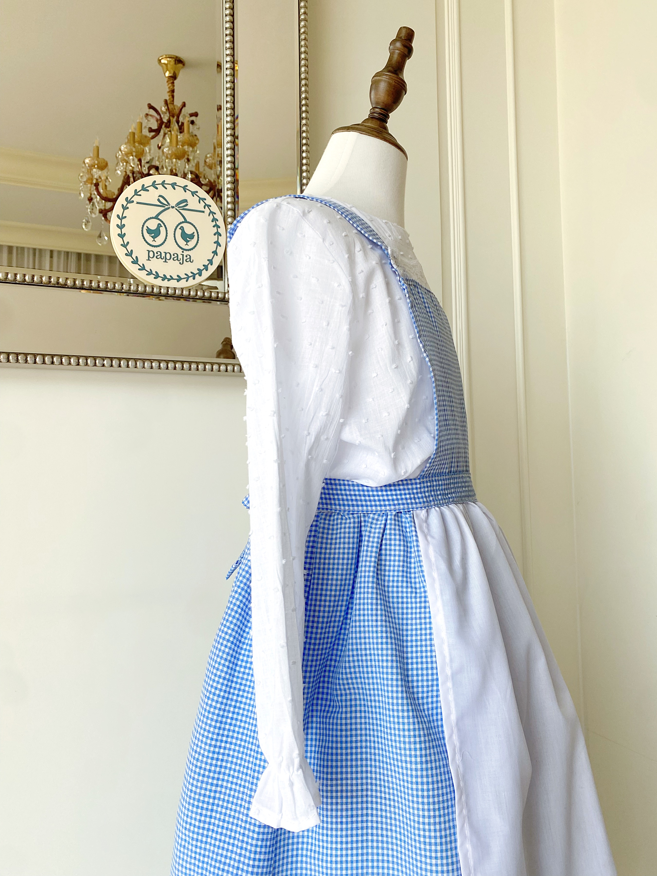 ชุดคอสเพลย์ ชุดประจำชาติชาวดัตช์ เนเธอร์แลนด์ (Dutch , Netherland) เด็กหญิง ชุดยุโรปโบราณ