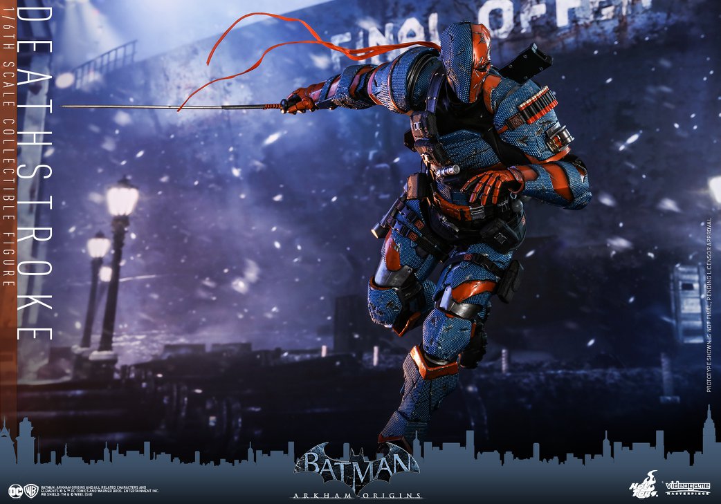 Hot Toys VGM30 BATMAN ARKHAM ORIGINS - DEATHSTROKE