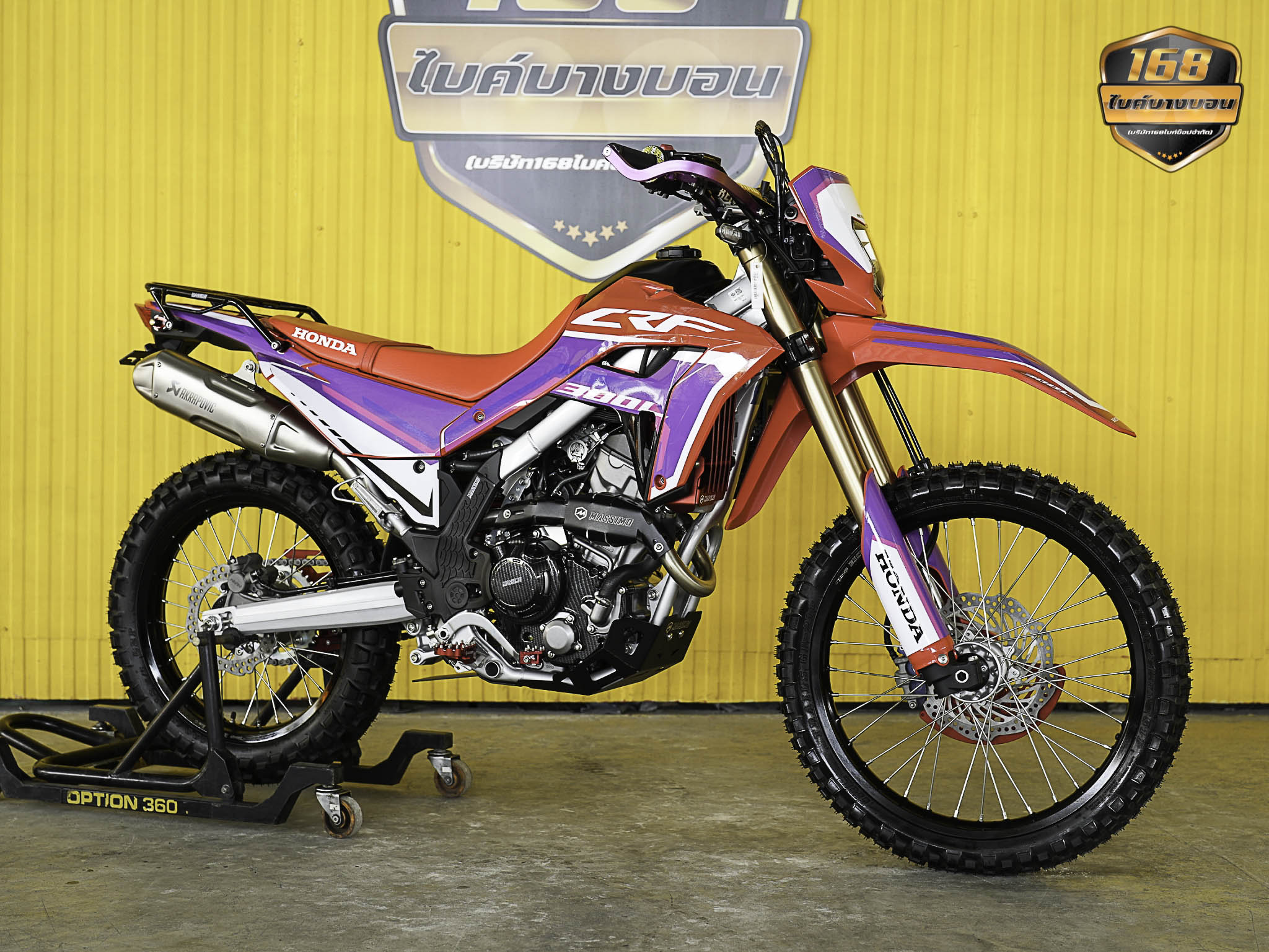 NEW Honda CRF300 L 2025 (รถป้ายเเดงเเต่งให้ครบ สด-ผ่อน )