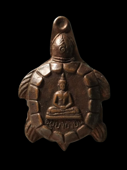 C142 เหรียญพญาเต่าเรือน อยู่ยงยั่งยืน หลวงปู่คำ วัดหนองแก ประจวบคีรีขันธ์ ปี2534