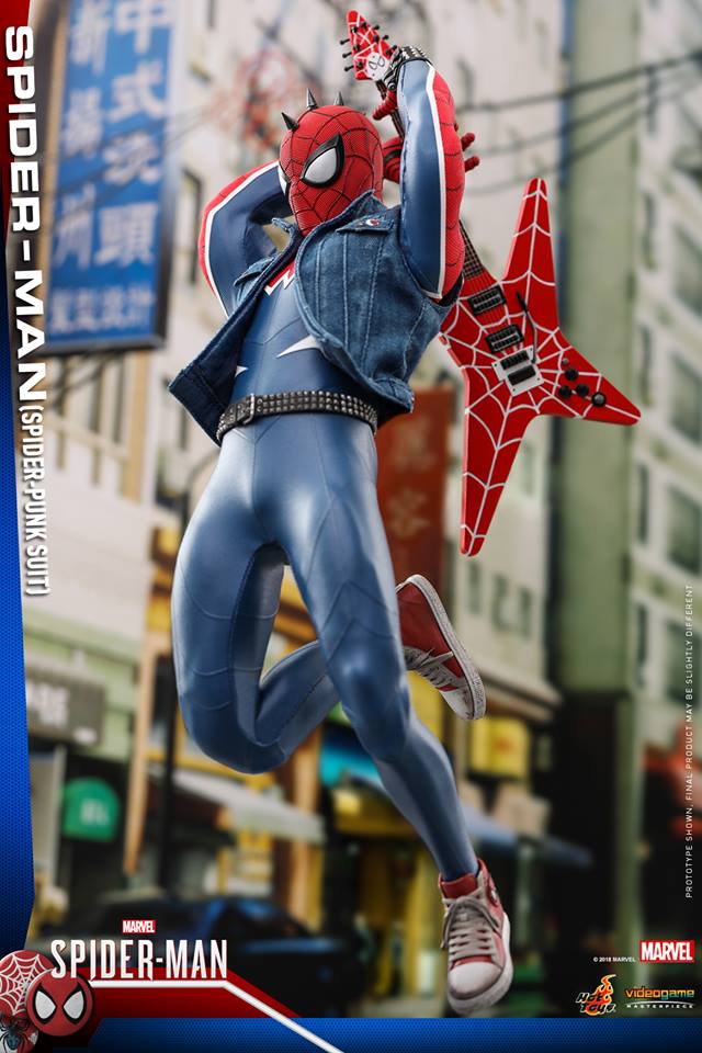 Hot Toys VGM32 MARVEL'S SPIDER-MAN - SPIDER-MAN (SPIDER-PUNK SUIT)
