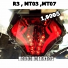 ไฟท้าย R3 ,MT-03 ,MT-07 (สีแดง)