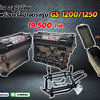 ปี๊บข้าง อลูมิเนียม พร้อมแล็คข้างตรงรุ่น GS1200/1250