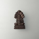 G648 เหรียญนาคปรก หลวงพ่อยิด สีดอกบวบ วัดหนองจอก ปี 37