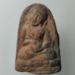 H026 พระอุปคุตจกบาตร เนื้อดิน