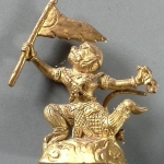 A082 หนุมานเชิญธง พ่อท่านยกนิ่ง วัดพระพรหม จ.สุราษฏร์ธานี มหามงคล60