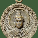 H536 เหรียญพระพุทธเจ้า ประสูติ ตรัสรู้ ปฐมเทศนา นิพพาน