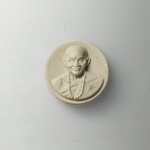 G707 พระผงเกศา ครูบาธรรมชัย วัดทุ่งหลวง จ.เชียงใหม่ ปี2527