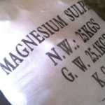 แมกนีเซียมซัลเฟต (MgSO4) 1000 กรัม