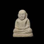 F265 พระผงหลวงพ่อเงิน วัดบางคลาน จ.พิจิตร เนื้อผงเกษรดอกไม้ 108 ปี 2534