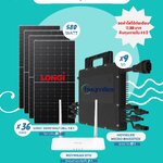 Hoymiles Micro inverter ขนาด 20.8 KW. ราคา 499,000 บาท ประหยัดไฟได้ 12,000 บาท คืนทุนภายใน 4-5 ปี