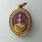 H369 เหรียญหลวงพ่อโต (ซำปอกง ) วัดกัลยาณมิตร ลงยา