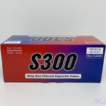 ก้นกรองเปล่าบุหรี่ มวนเปล่าบุหรี่ สูตรมวนร้อน S300 King Size FILTER จำนวน 300 มวน ราคาพิเศษ