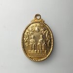 G697 เหรียญเจ้าพ่อเจ้าแม่ชุมแสง จ.นครสวรรค์ ปี2545