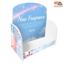 ชั้นวางสินค้าตั้งโต๊ะ TB-19 ขนาด (W) 23 x (D) 12 x (H) 25 cm. วัสดุพลาสวูดหนา 5 มม.