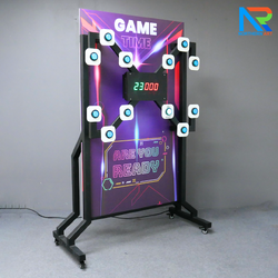 เกมส์กดปุ่มไฟฟ้า ขนาด (W)134 x (D)60 x (H)197 cm. พร้อมจอแสดงผล LED นับคะแนน