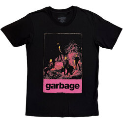เสื้อวง Garbage Unisex T-Shirt: Neon Band BLACK