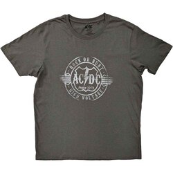 AC/DC Unisex T-Shirt: Rock or Bust CHARCOAL GREY