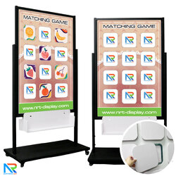 เช่าเกมส์เปิดป้ายจับคู่ 12 ช่อง Matching game ขนาด (W)94 x (D)45 x (H)170 cm.พร้อมล้อเลื่อน เคลื่อนย้ายสะดวก